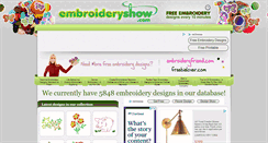 Desktop Screenshot of embroideryshow.com